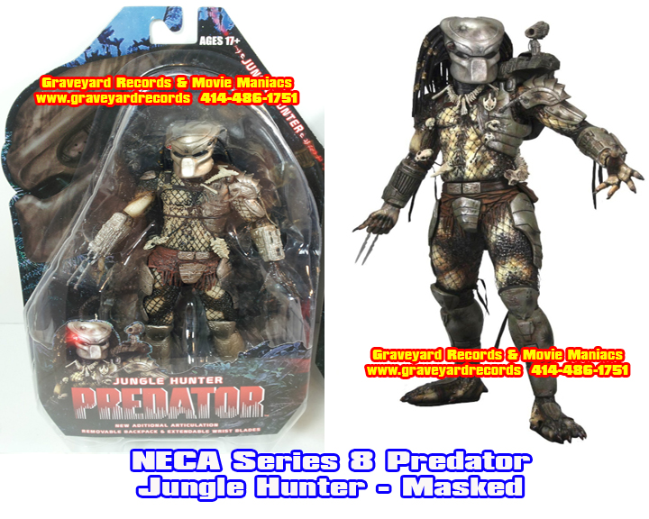 8" Neca Toys Predator Series 8 - Jungle Hunter Predator